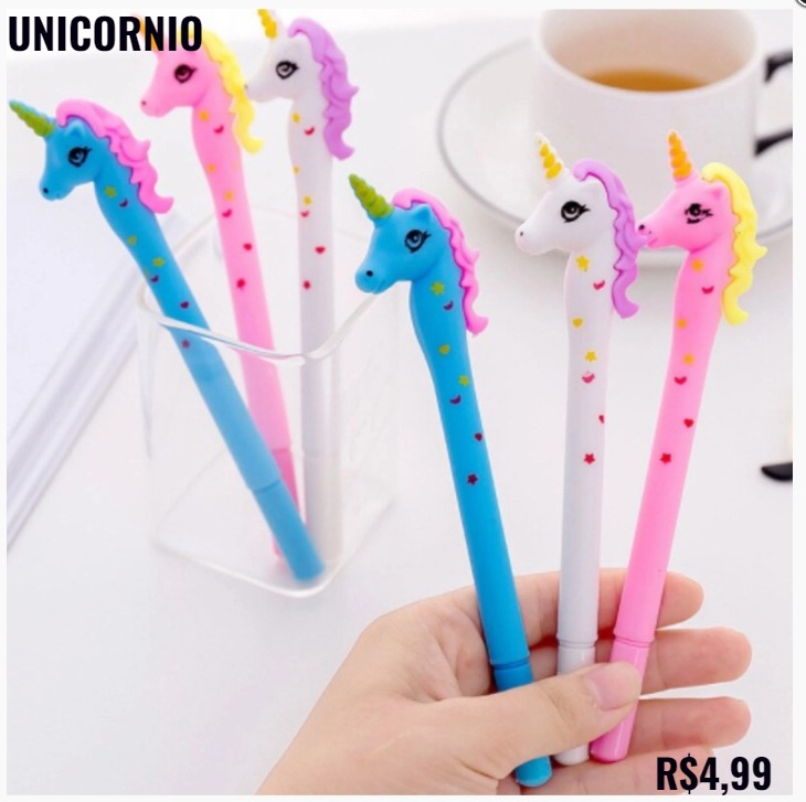 CANETA UNICORNIO